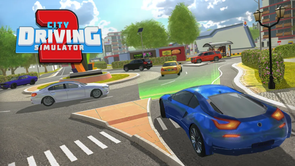 城市驾驶模拟器2  City Driving Simulator 2