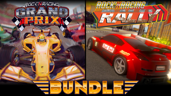 大奖赛摇滚赛车 Rock ‘N Racing Bundle Grand Prix & Rally_0