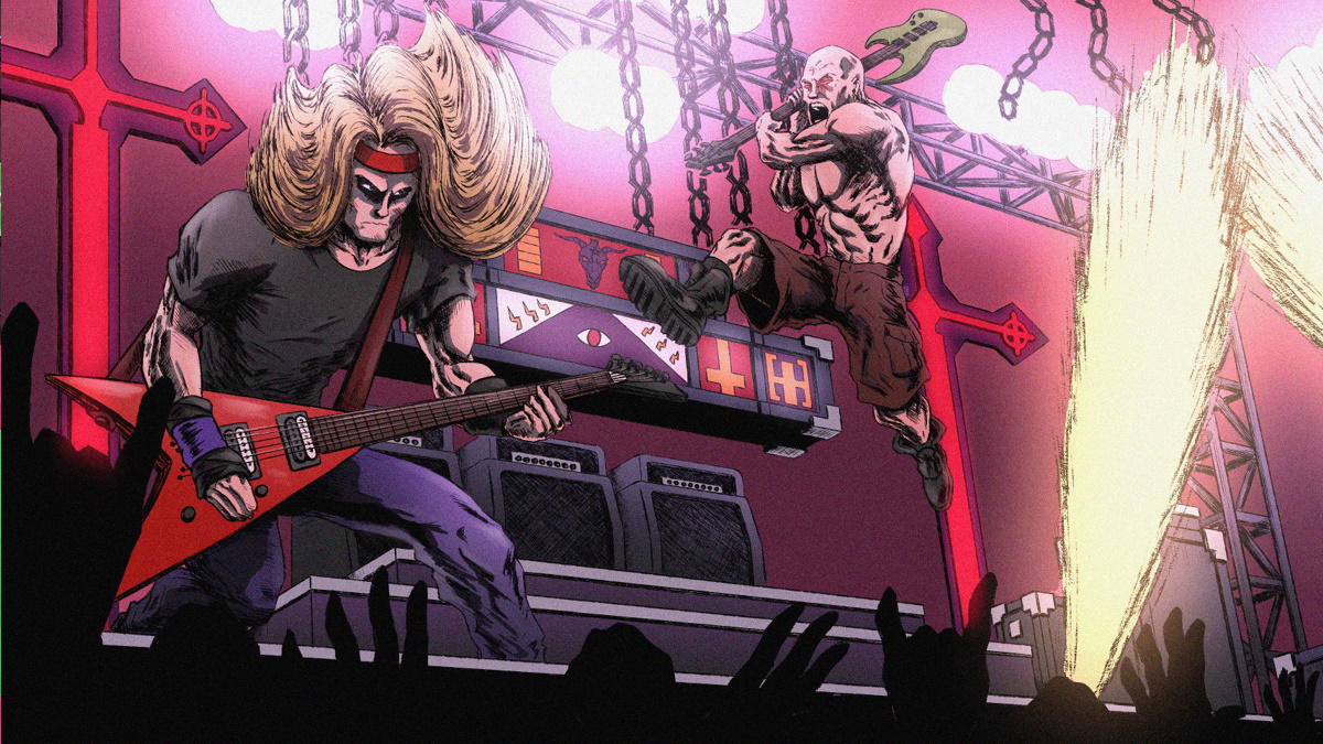 拳雨和金属  It’s Raining Fists and Metal