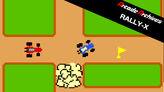 街机:拉力赛X Arcade Archives RALLY-X_0