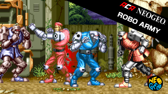 街机：机甲神兵  ACA NEOGEO ROBO ARMY