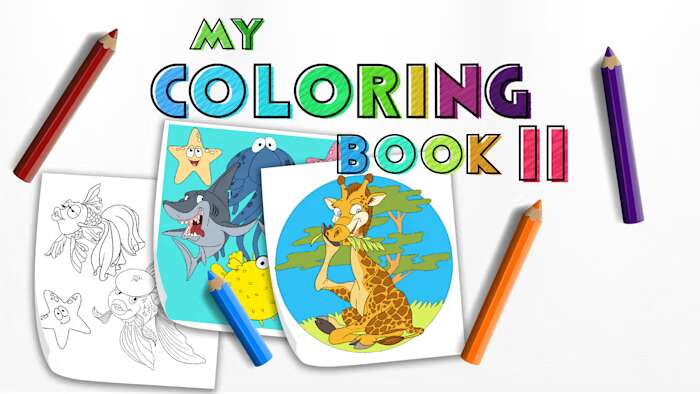 我的图画书2丨My Coloring Book 2