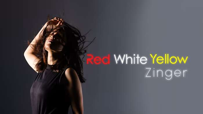 赤白黄色丨Red White Yellow Zinger