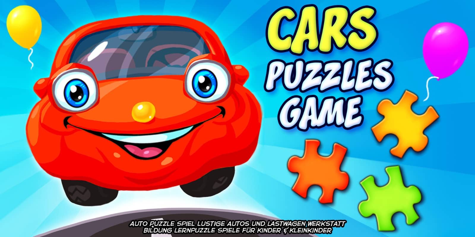 汽车拼图游戏丨Cars Puzzles Game