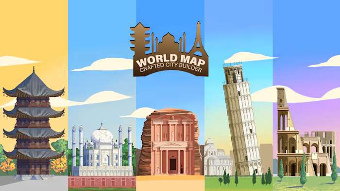 世界地图:精心打造的城市建设者丨World Map Crafted City Builder_0