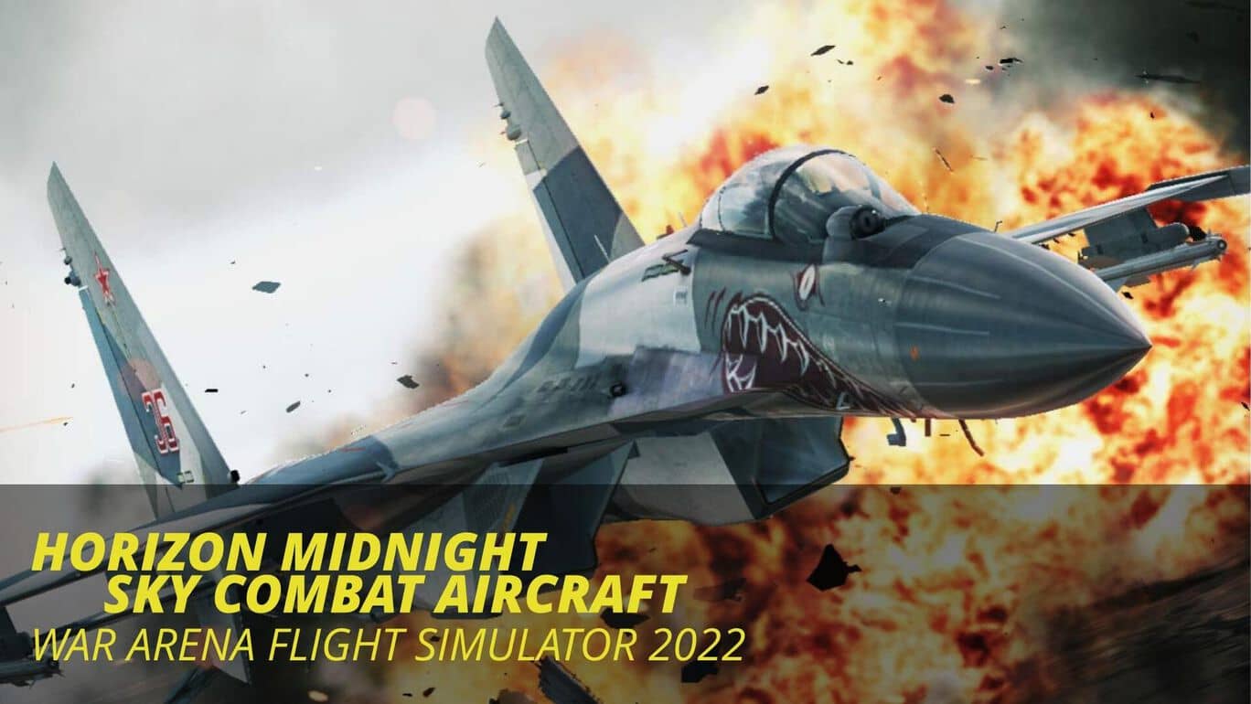 地平线午夜空战机丨Horizon Midnight Sky Combat Aircraft_0