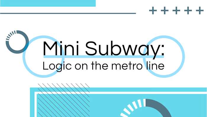 迷你地铁:地铁线上的逻辑丨Mini Subway Logic on the metro line_0