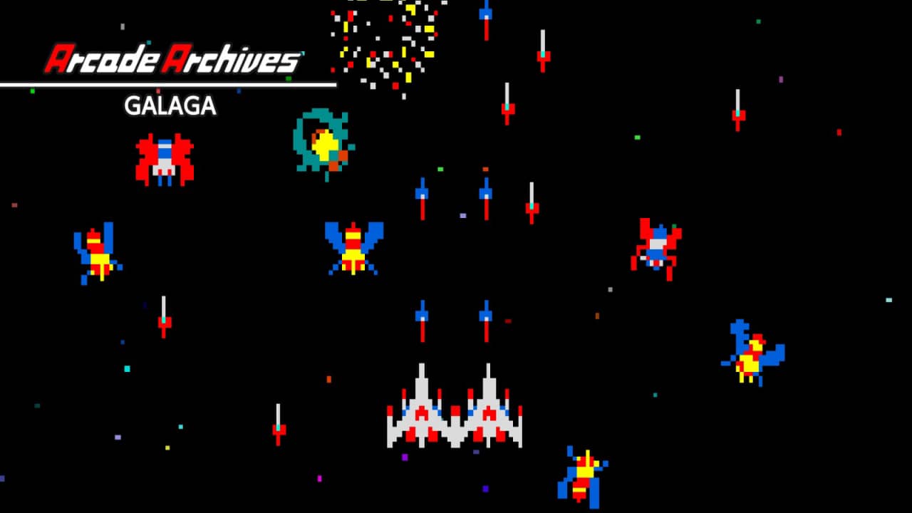 街机博物馆：大蜜蜂丨Arcade Archives GALAGA