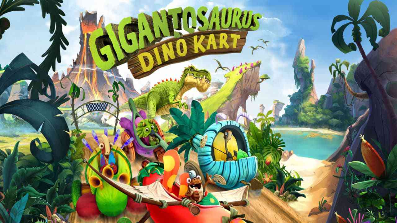 小恐龙大冒险:恐龙卡丁车丨Gigantosaurus Dino Kart_0