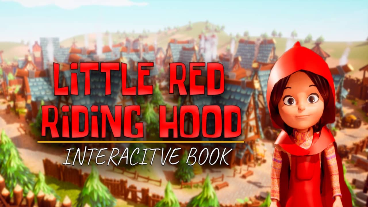 小红帽 互动故事书丨Little Red Riding Hood: Interactive Book_0