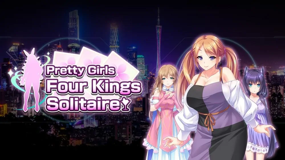 漂亮女孩:四王扑克丨Pretty Girls Four Kings Solitaire_0