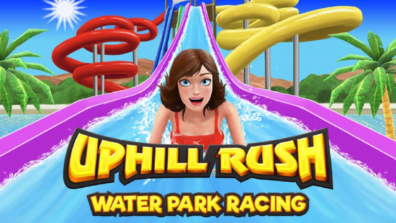 水上乐园竞速丨Uphill Rush Water Park Racing_0