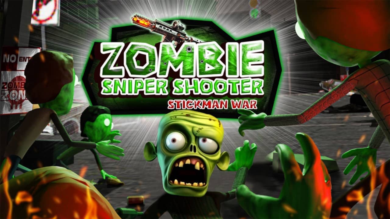僵尸狙击手射击：火柴人战争丨Zombie Sniper Shooter: Stickman War