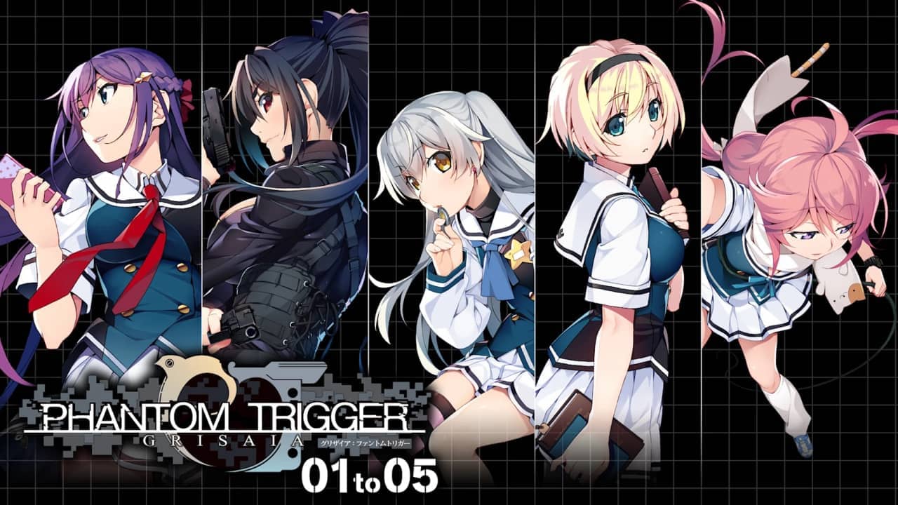 灰色：幻影扳机01~05丨GRISAIA PHANTOM TRIGGER 01 to 05