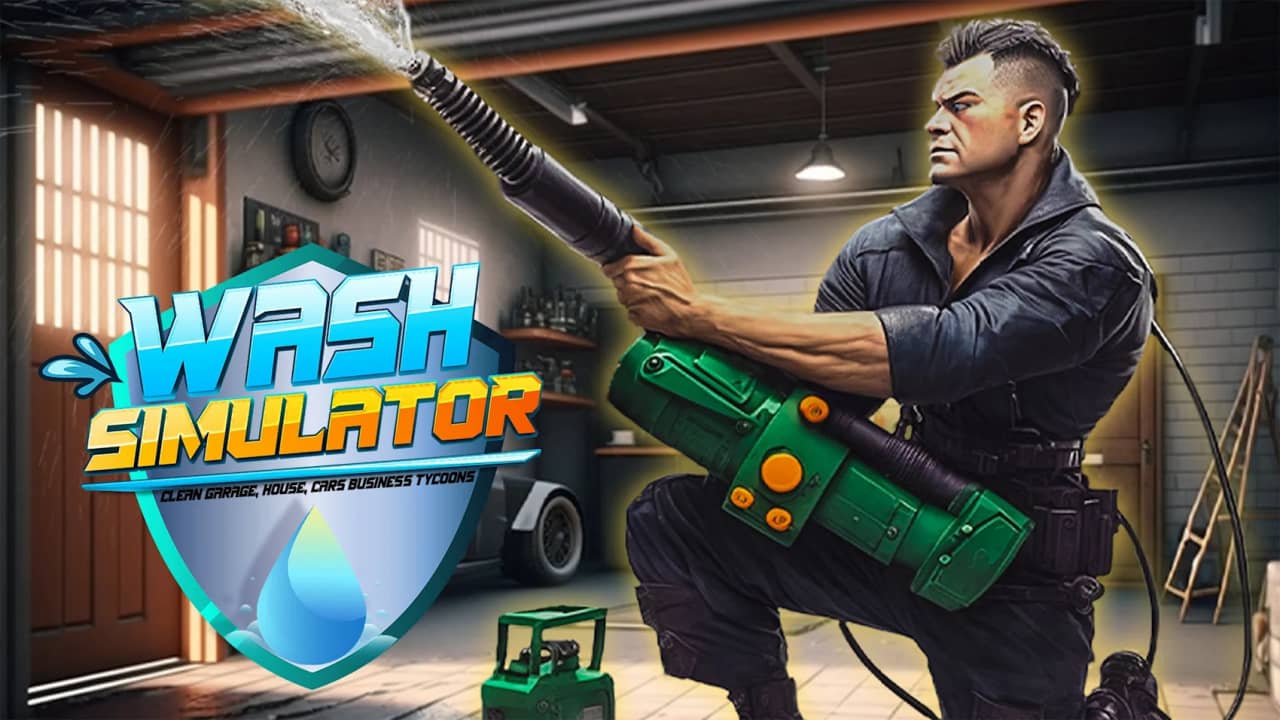 洗车模拟器丨Wash Simulator: Clean Garage, House, Cars Business Tycoons_0