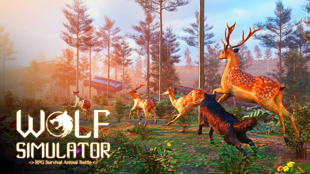 狼模拟器:RPG 动物生存大战丨Wolf Simulator: RPG Survival Animal Battle_0