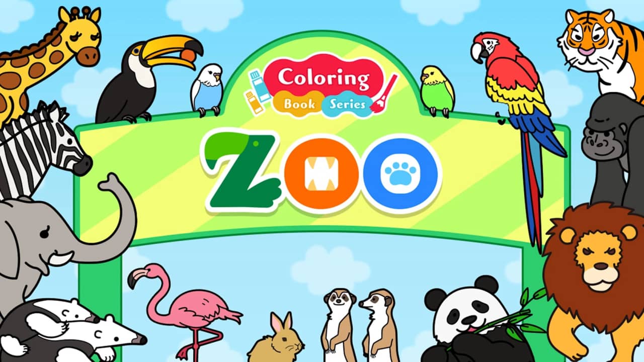 来玩着色画吧 动物园丨Coloring book series Zoo