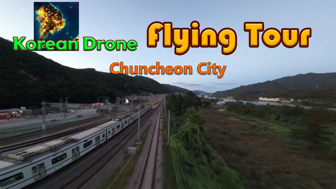 韩国无人机飞行游览春川市丨Korean Drone Flying Tour Chuncheon City