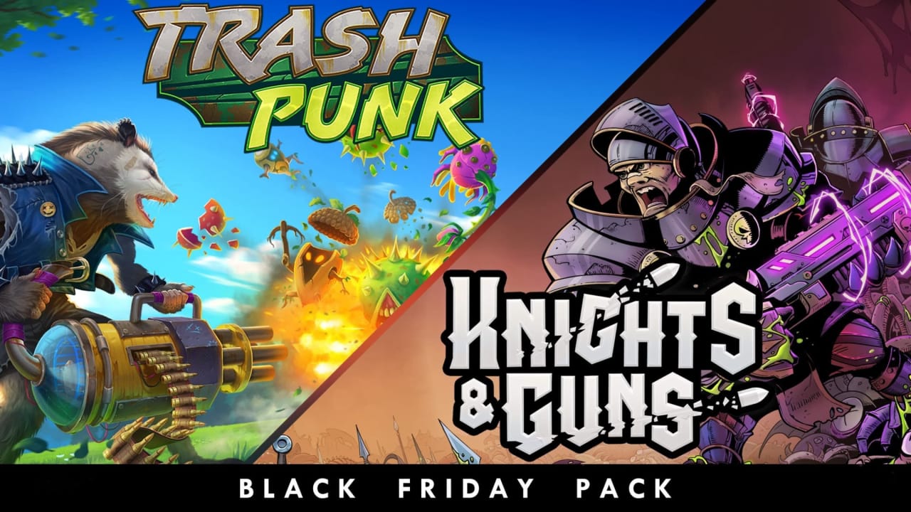 二合一游戏 垃圾朋克&骑士与枪支丨Trash Punk & Knights and Guns Black Friday Pack